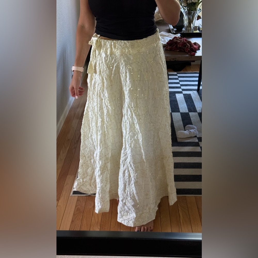 Elegant Cream Lehenga